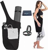 Video thumbnail for Yoga Mat Bag – Versatile Yoga Bag with Mat Straps & Storage Pockets, Holds Yoga & Pilates Mats, Lightweight & Durable