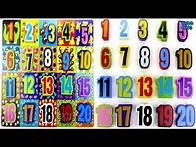 Video thumbnail for Learn 1 To 20 Numbers |Counting Numbers For Kids|Big Numbers 1 to 20|123 Learning to 20 for kids
