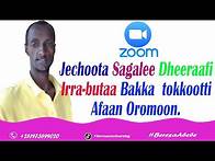 Video thumbnail for Barumsaa Afaan Oromoo jechoota sagalee dheeraa, irra-butaa, jechoota horsiisuu, guyyoota torbaniif..