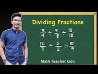 Video thumbnail for Dividing Fractions Part 3 - How to Divide Three Fractions