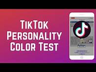 Video thumbnail for How to Take the TikTok Personality Color Test