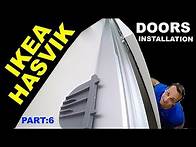 Video thumbnail for IKEA Pax sliding doors installation HASVIK