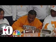 Video thumbnail for D1 football's early signing period begins