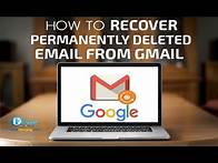 Video thumbnail for How to Recover Permanently Deleted Emails in Gmail