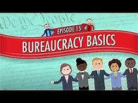 Video thumbnail for Bureaucracy Basics: Crash Course Government and Politics #15
