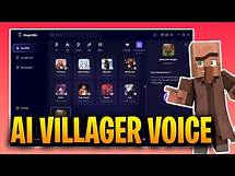 Video thumbnail for Minecraft Villager AI voice Changer