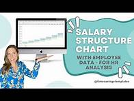 Video thumbnail for Human Resource Compensation: Customize Salary Structure Chart with Employee Data