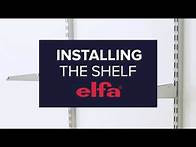 Video thumbnail for How To: Install an Elfa® Shelf