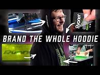 Video thumbnail for Bringing a Hoodie to Life with Embroidery, Laser Engraving, Screen Printing and DTF Transfers