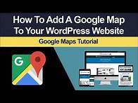 Video thumbnail for How To Add Google Map In WordPress Website (Step By Step Tutorial)
