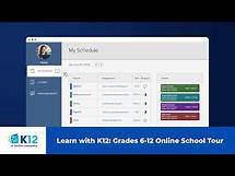 Video thumbnail for Learn with K12: Grades 6-12 Online School Tour