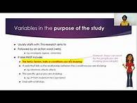 Video thumbnail for How to write the purpose statement