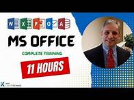 Video thumbnail for Microsoft Office Training: 11 Hours of Free Training on Word, Excel, PowerPoint, Outlook, Access