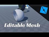 Video thumbnail for EditableMesh Showcase Roblox Studio