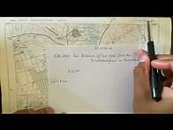 Video thumbnail for Geography mapwork: How to calculate distance on the map