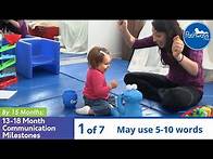 Video thumbnail for 13-18 Month Old Communication Milestones