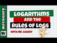 Video thumbnail for Logarithms Explained and Rules of Logarithms