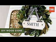 Video thumbnail for DIY Wood Signs | Hobby Lobby®