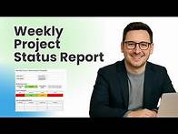 Video thumbnail for The Weekly Project Status Report Template That Saves You Time!