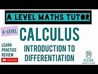 Video thumbnail for An Introduction to Differentiation | Calculus | GCSE Further Maths | A-Level Maths Series