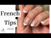 Video thumbnail for How To French Tip Nails On Oval Nails Like A Pro | DIY Beginner Friendly