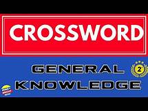 Video thumbnail for Crossword Puzzle 2021 | General Knowledge | Come Solve your Daily Puzzle Here!