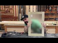 Video thumbnail for How to Make Cabinet Doors With Glass || You Can Make These Too!