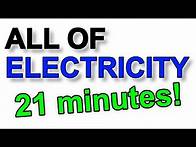 Video thumbnail for GCSE Physics Revision: All of Electricity and Circuits in 21 minutes | Paper 1 Revision