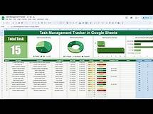 Video thumbnail for Task Management Tracker in Google Sheets | Step by Step tutorial