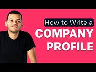 Video thumbnail for What is a Company Profile: the first company presentation you should design