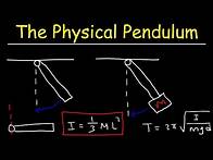 Video thumbnail for Physical Pendulum Problems - Moment of Inertia - Physics