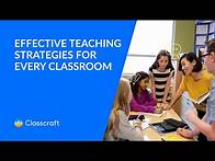 Video thumbnail for Effective teaching strategies for every classroom
