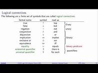 Video thumbnail for Lecture 13-1 Syntax of first-order logic