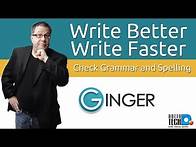 Video thumbnail for Ginger Keyboard - For Spelling, Grammar and Speed!