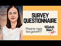 Video thumbnail for QUALITATIVE SURVEY QUESTIONNAIRE: AN INTRODUCTION #QuantivsQuali #surveymethods