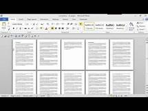 Video thumbnail for How to Select the Entire Document : MS Word Skills