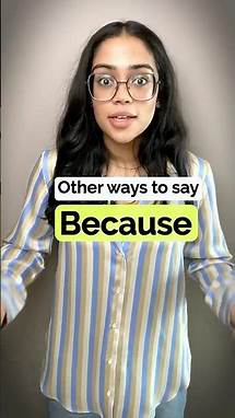 Video thumbnail for "Because" is BORING! 😴 7 Better Ways to Say It! | Synonyms for "Because" | Sound Smarter In English