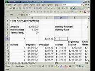 Video thumbnail for How to find Interest & Principal payments on a Loan in Excel