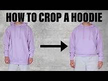 Video thumbnail for HOW TO CROP A HOODIE | DIY CROPPED HOODIE | PERFECT BOXY HOODIE