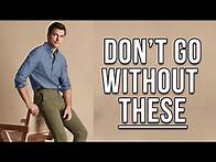 Video thumbnail for 8 Men's Classic Style ESSENTIALS to Dress Better
