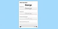 Video thumbnail for Editable Name Writing Worksheet