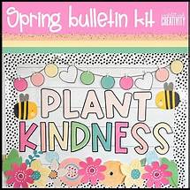 Video thumbnail for SPRING Bulletin Board | Spring Classroom | Bulletin Board Kit | Classroom Door Decor | Easy Bulletin Board | Spring Printable - Etsy