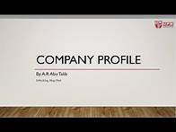 Video thumbnail for ELEMENTS OF COMPANY PROFILE