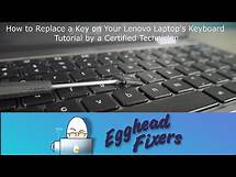 Video thumbnail for How to Replace a Key on Your Lenovo Laptop's Keyboard - Tutorial by a Certified Technician