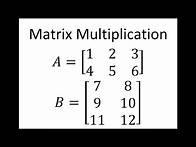Video thumbnail for Matrix Multiplication 2x3 times a 3x2