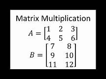 Video thumbnail for Matrix Multiplication 2x3 times a 3x2