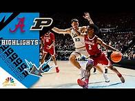 Video thumbnail for Alabama vs. Purdue | COLLEGE BASKETBALL HIGHLIGHTS | 11/15/2024 | NBC Sports