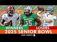 Video thumbnail for 2025 NFL Draft: Senior Bowl Winners, Losers, Sleepers, Fallers & Risers Like Jack Bech, Jaxson Dart