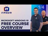 Video thumbnail for Microsoft Windows 10 (MD-100) Overview | First 3 For Free