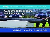 Video thumbnail for CSEC CARIBBEAN HISTORY: MAY/JUNE 2013 PAPER 01